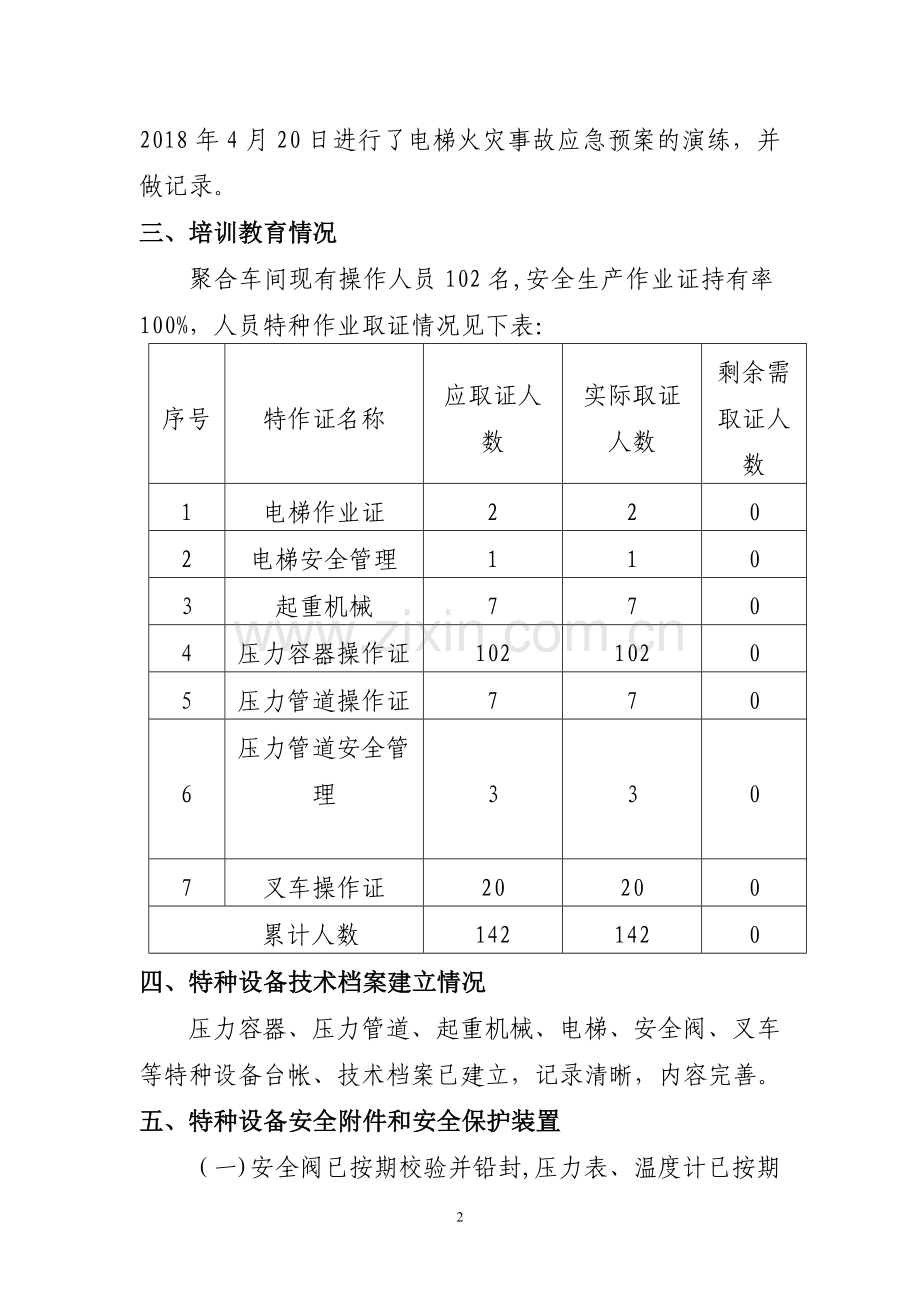 特种设备自检自查报告(1).doc_第2页