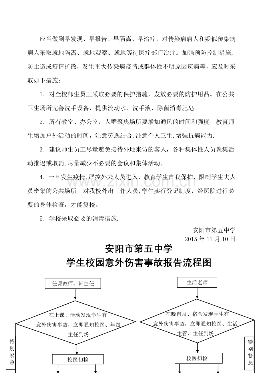 安全预案与意外伤害报告流程图.doc_第3页