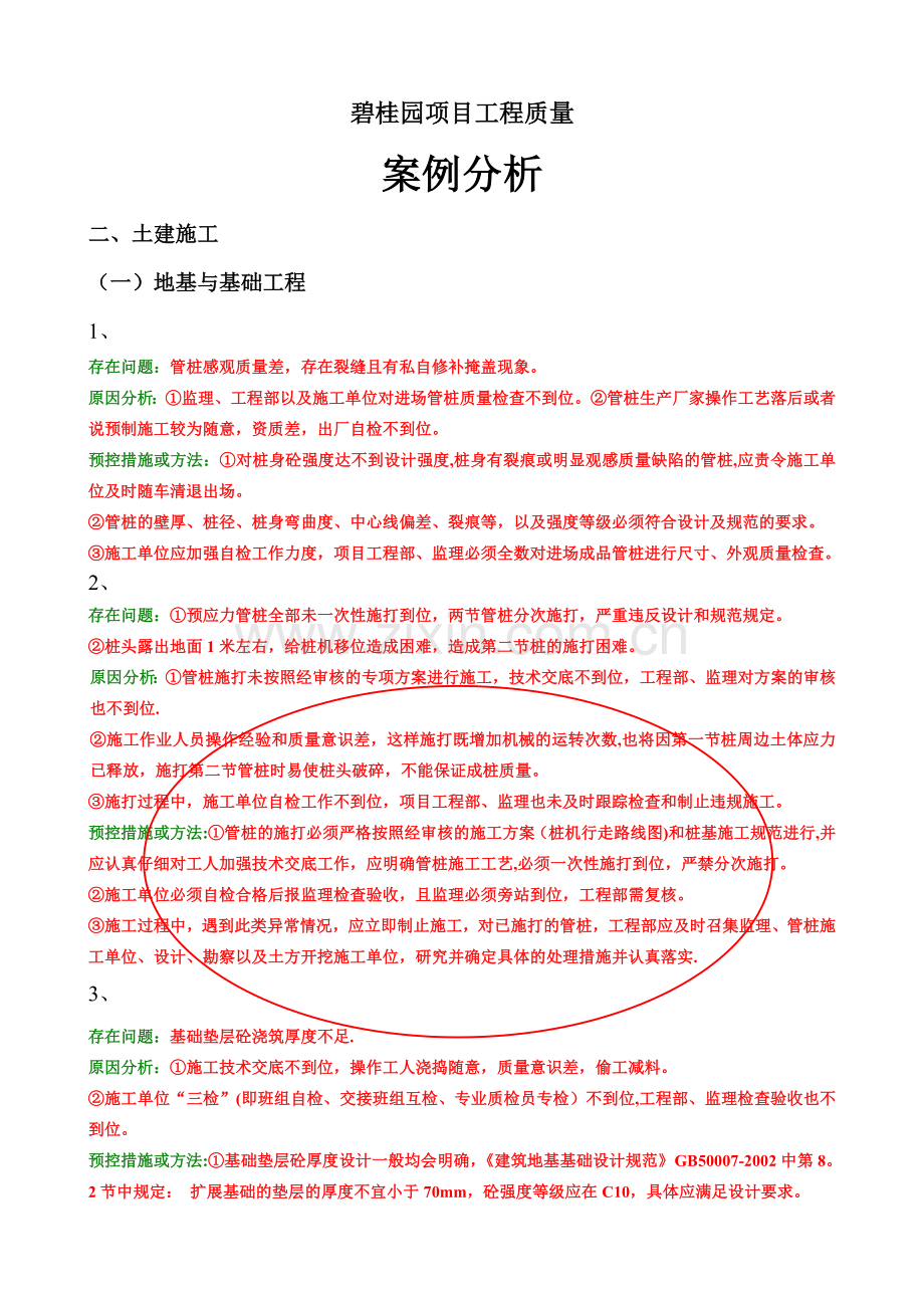 碧桂园项目工程质量案例分析.doc_第1页