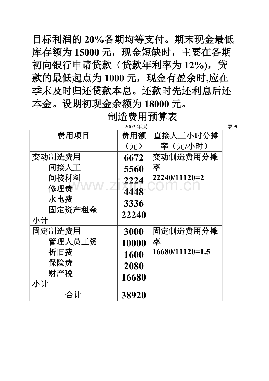 管理会计全面预算案例.doc_第3页