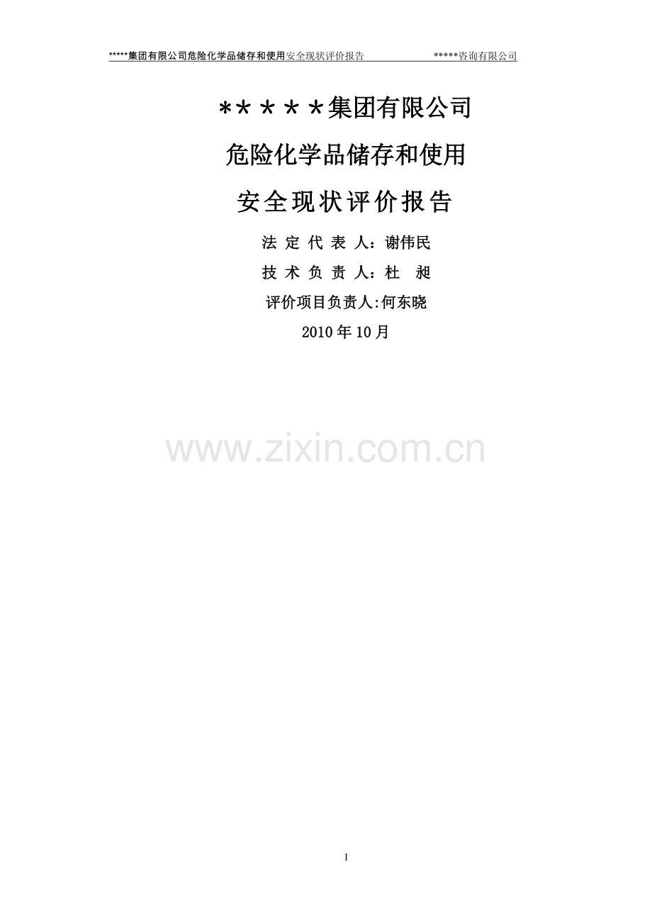 某某公司安全现状评价报告.doc_第2页