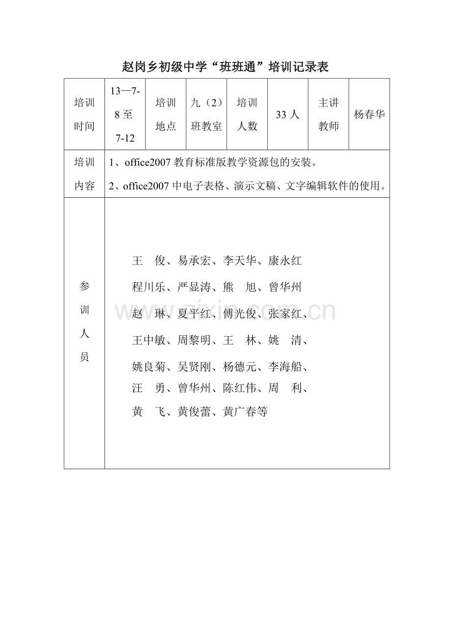 班班通培训记录表.doc_第3页