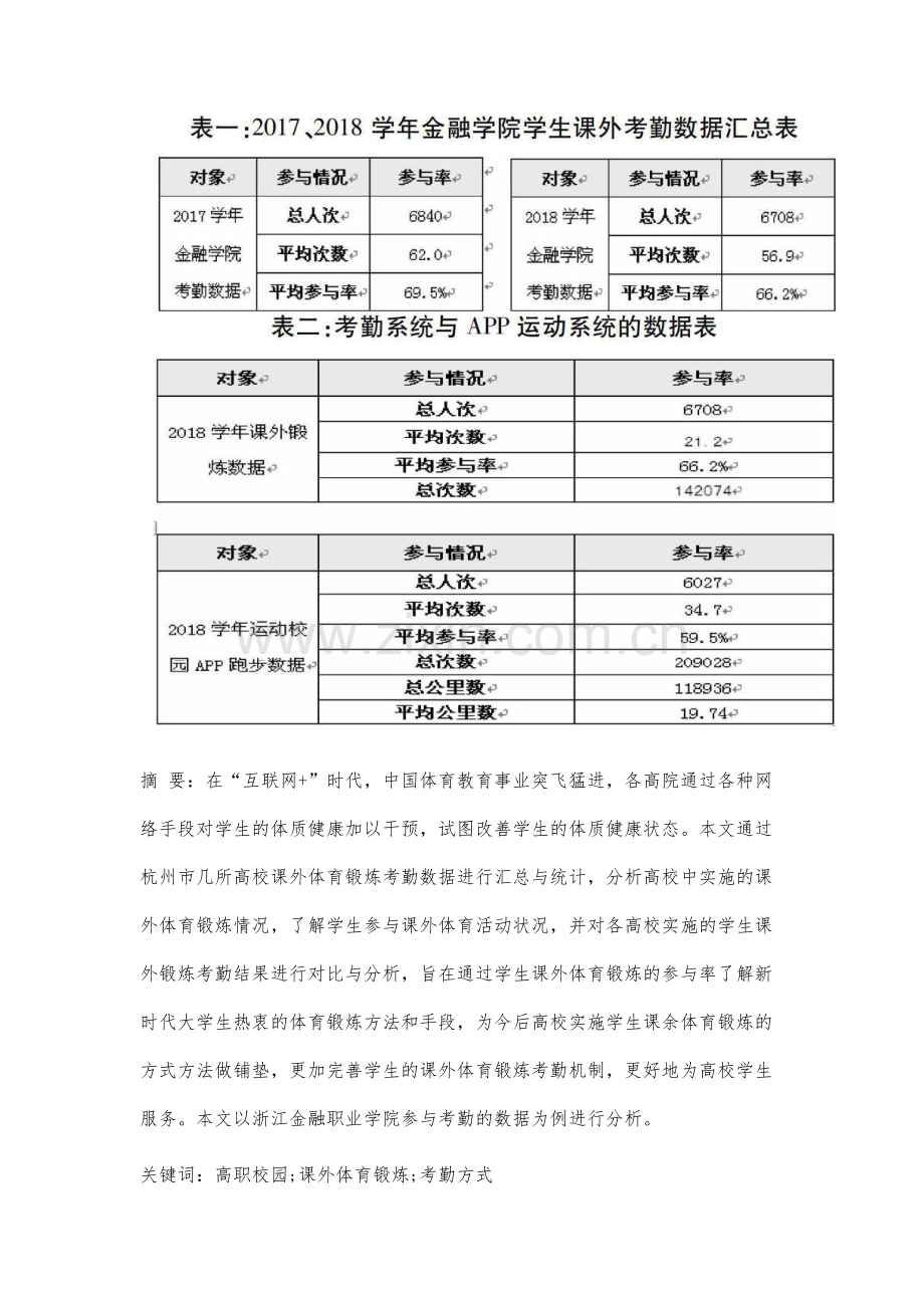 浙江高校课外体育锻炼考勤效果的对比研究.docx_第2页