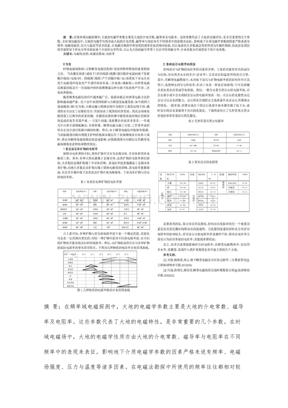 论时域电磁场中大地的电磁学性质研究.docx_第2页