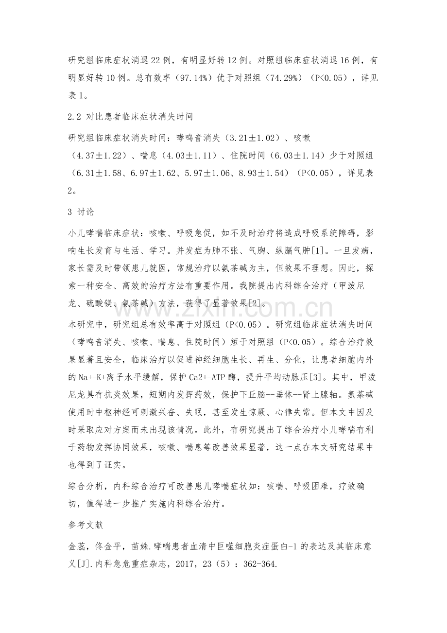 探究内科临床治疗小儿重症哮喘的方法.docx_第3页