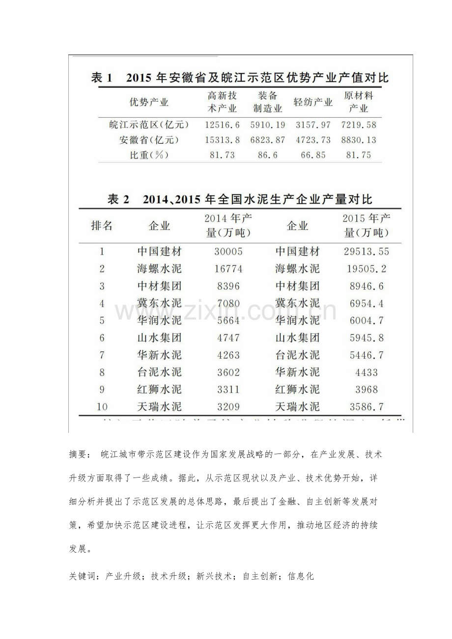 高新技术发展下皖江城市带示范区产业升级研究.docx_第2页