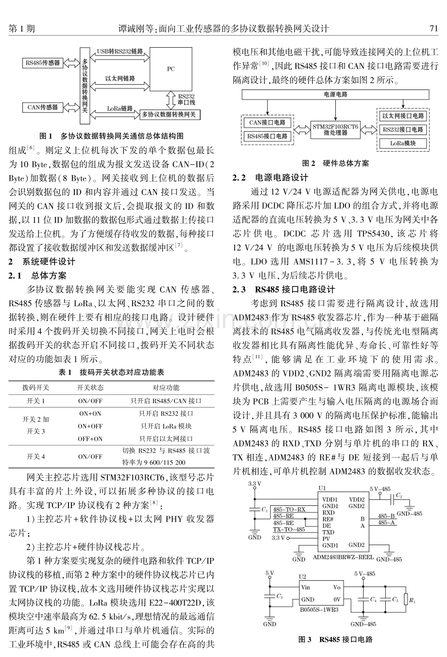 面向工业传感器的多协议数据转换网关设计.pdf_第2页