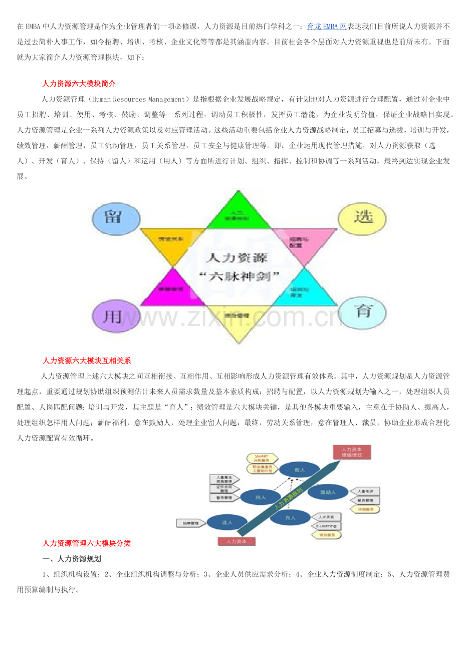 在EMBA中人力资源管理是作为企业管理者们的一项必修课.docx_第1页