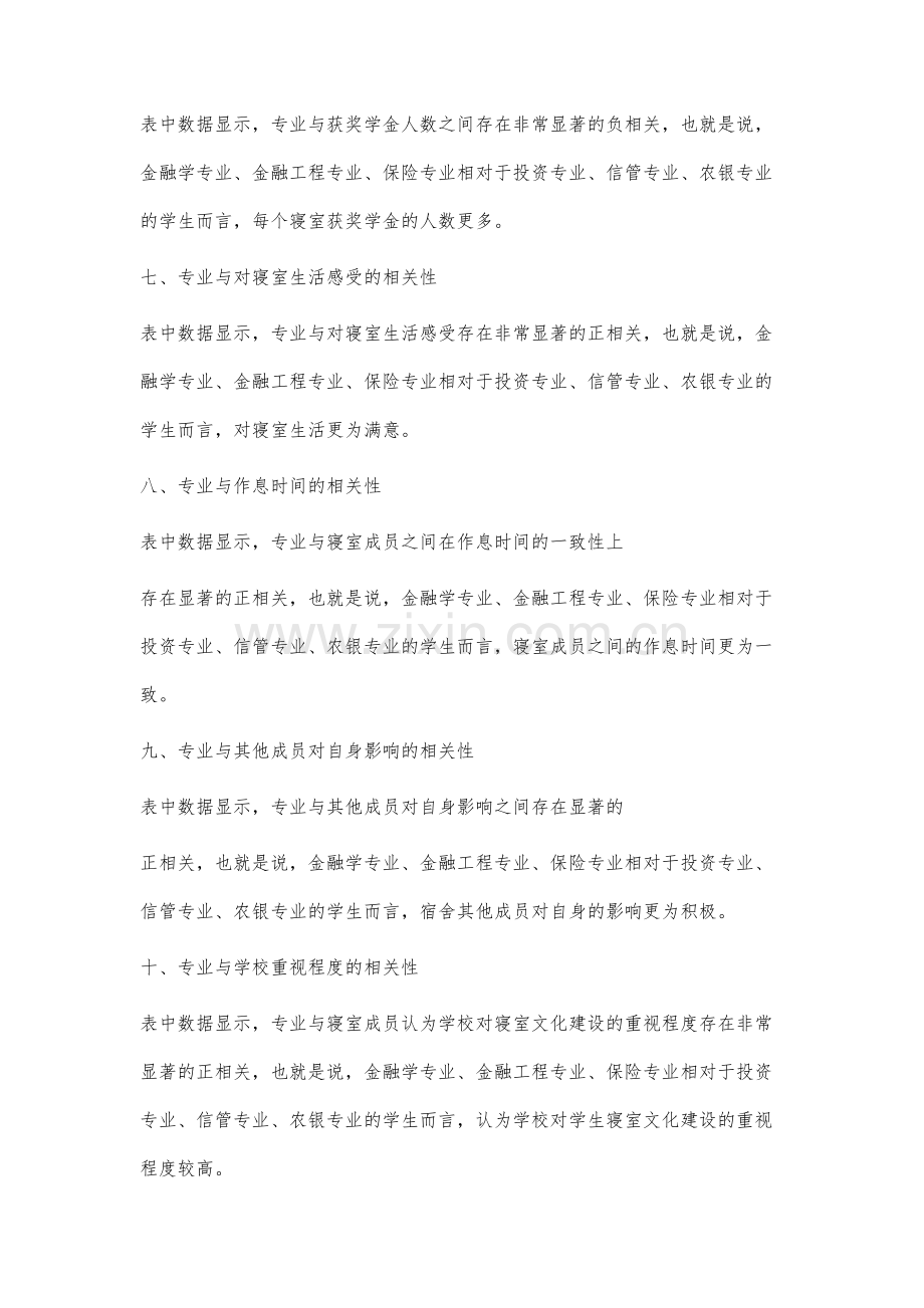 专业对寝室文化建设的影响分析.docx_第3页