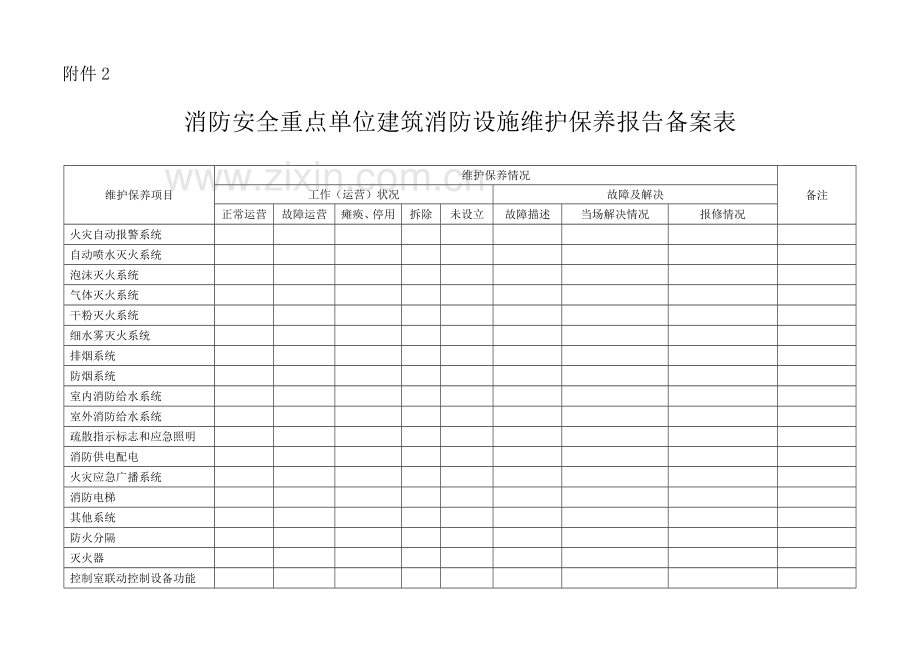 消防安全重点单位消防安全管理人员报告备案表.doc_第3页