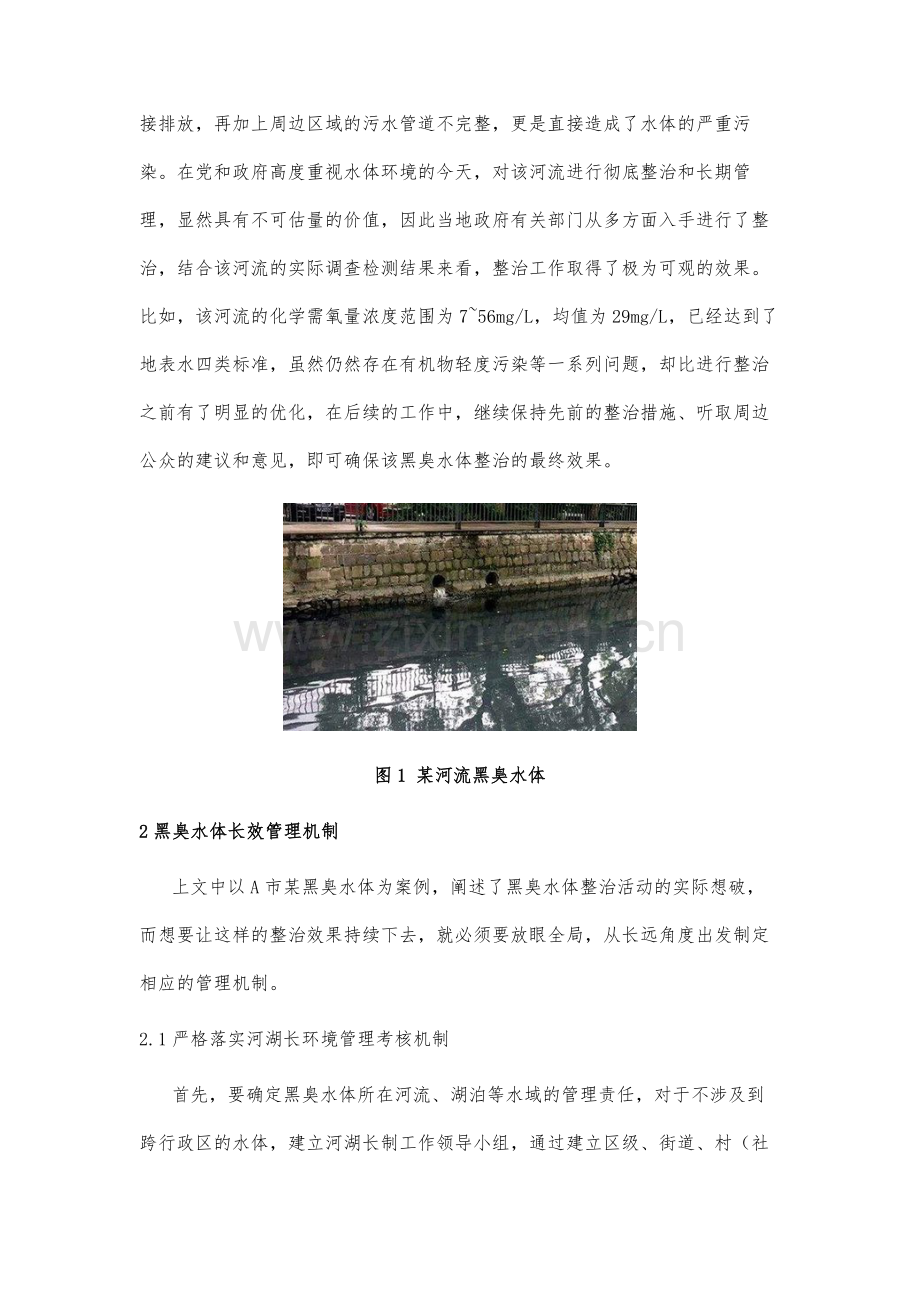 黑臭水体整治评估及长效管理机制探讨.docx_第3页