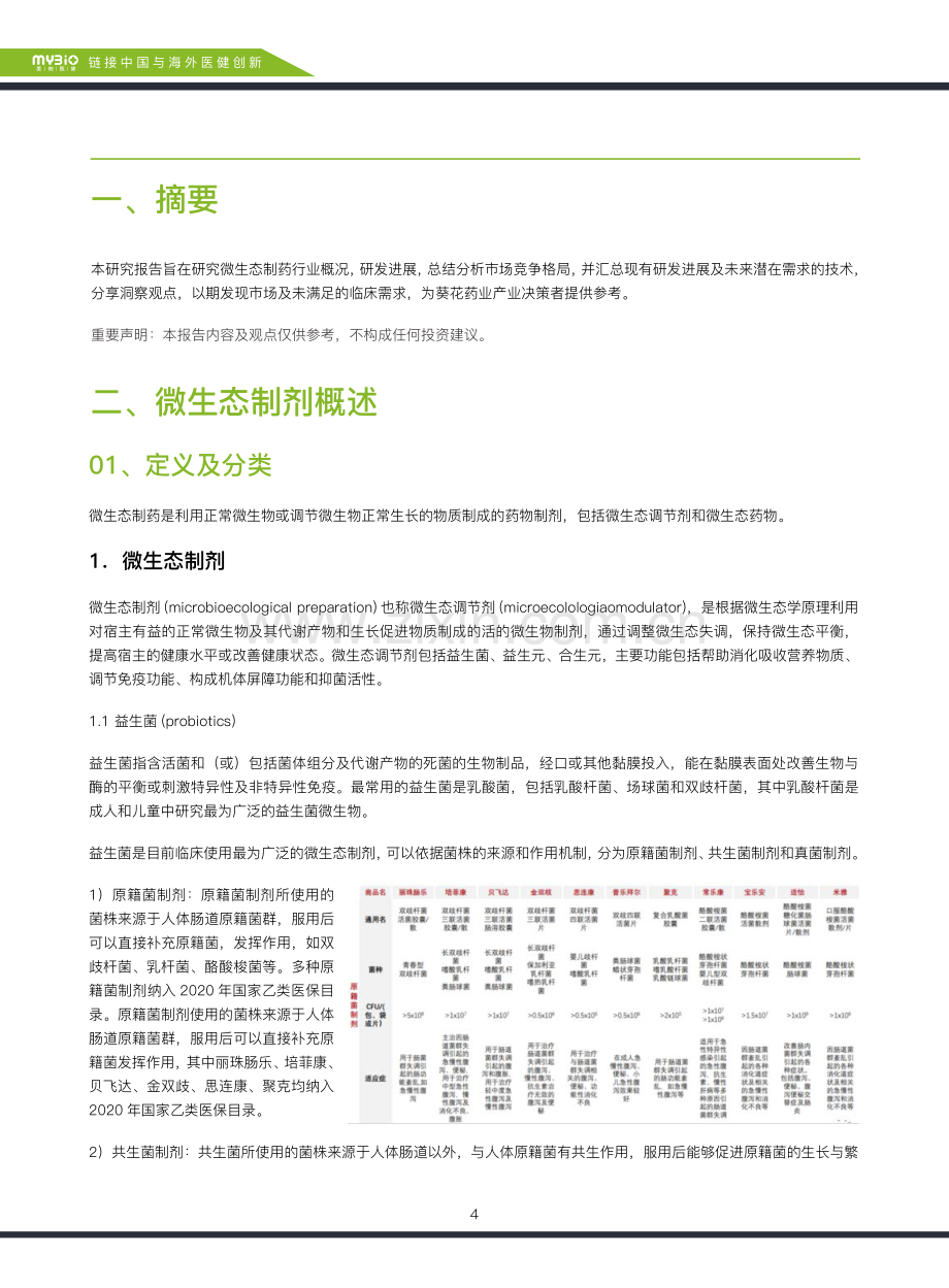 2022年中国微生态制剂研究报告.pdf_第3页