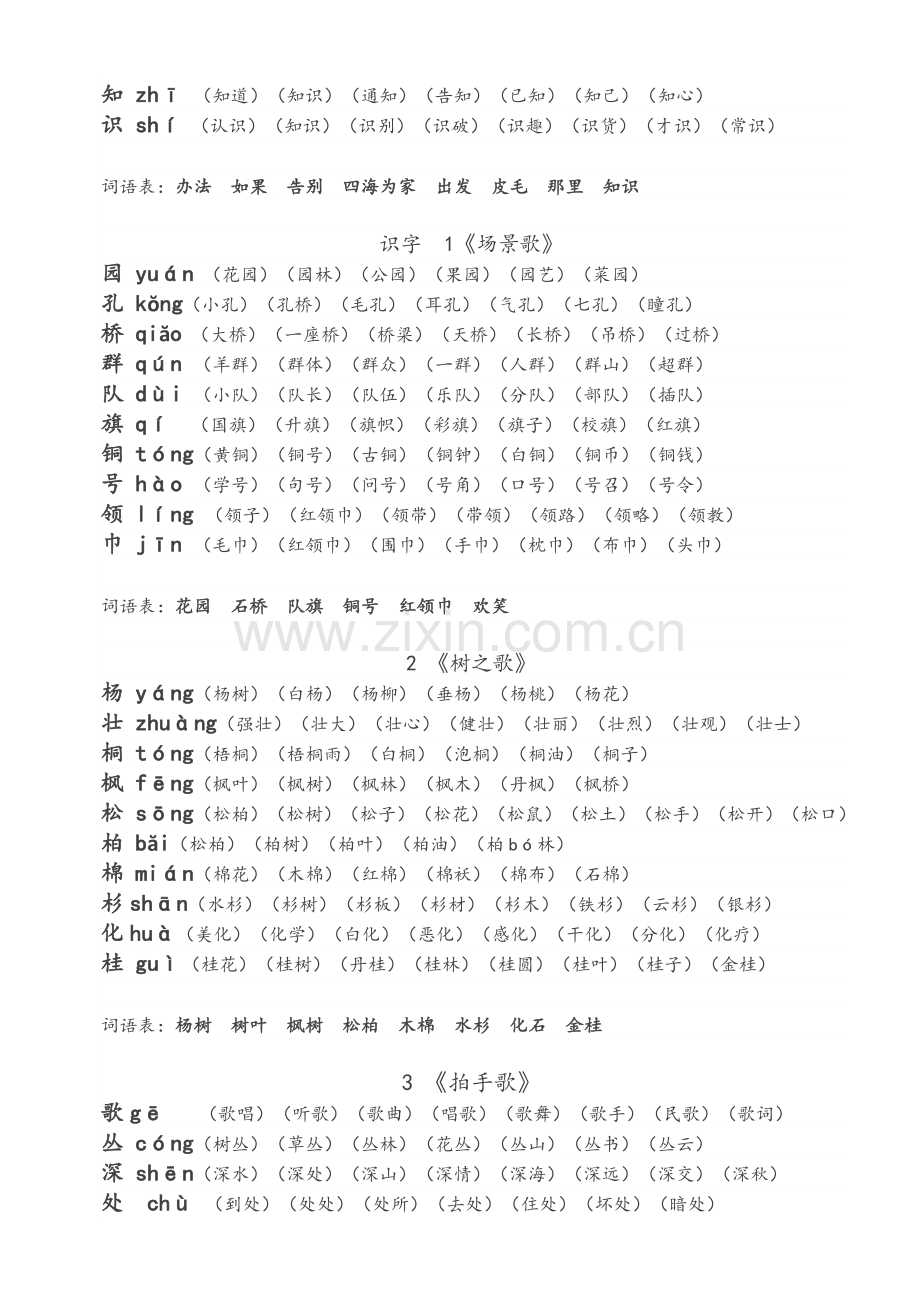 部编版二年级上册组词.doc_第2页