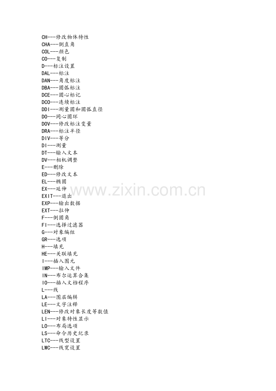 CAD2007快捷键大全.doc_第3页