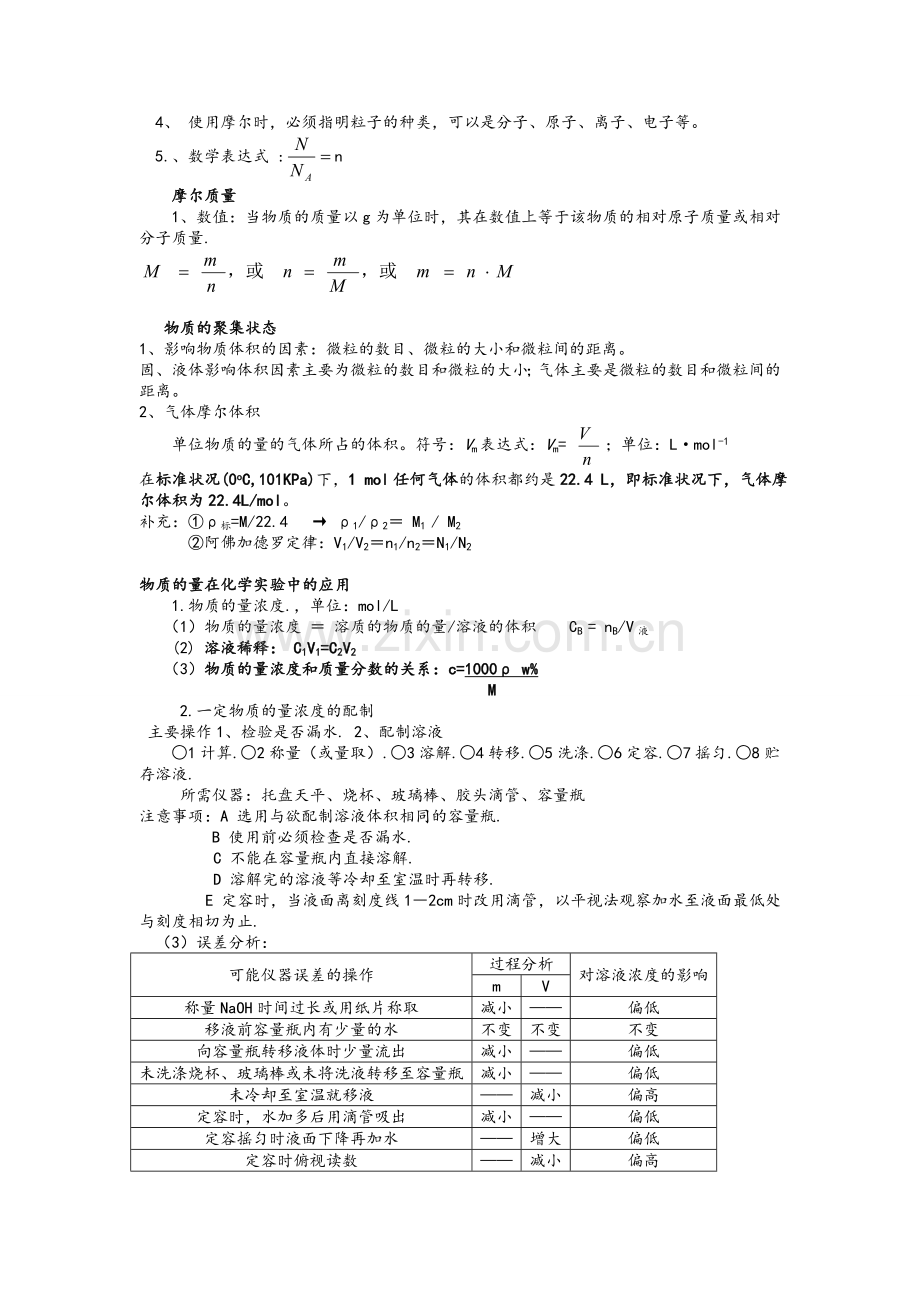 苏教版高中化学必修一知识点(全).doc_第3页