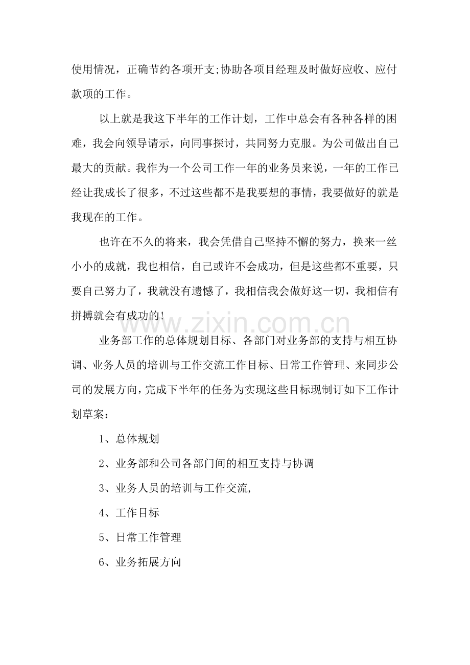 业务下半年工作计划.doc_第3页