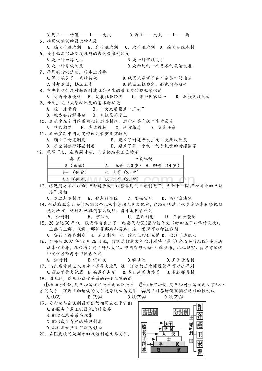 高二历史学业水平测试复习提纲.doc_第3页