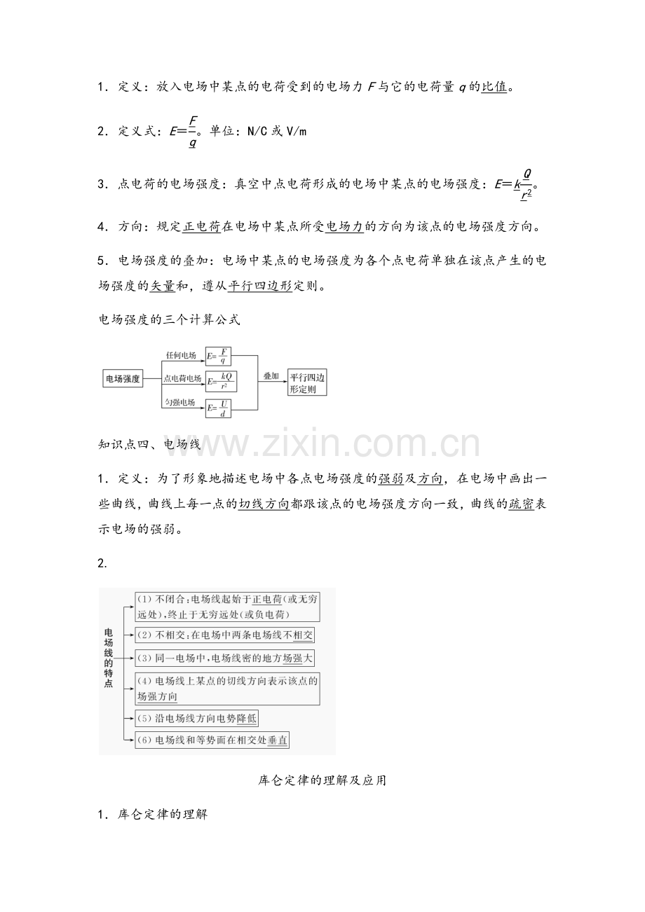 高中物理专题-电场力.doc_第2页