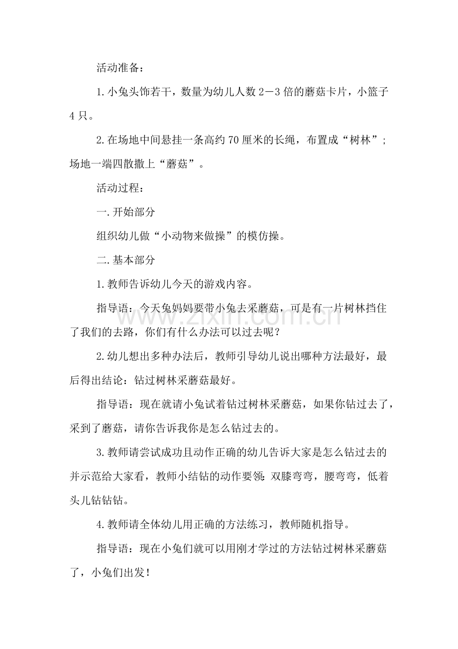 小班体育活动方案设计.doc_第3页