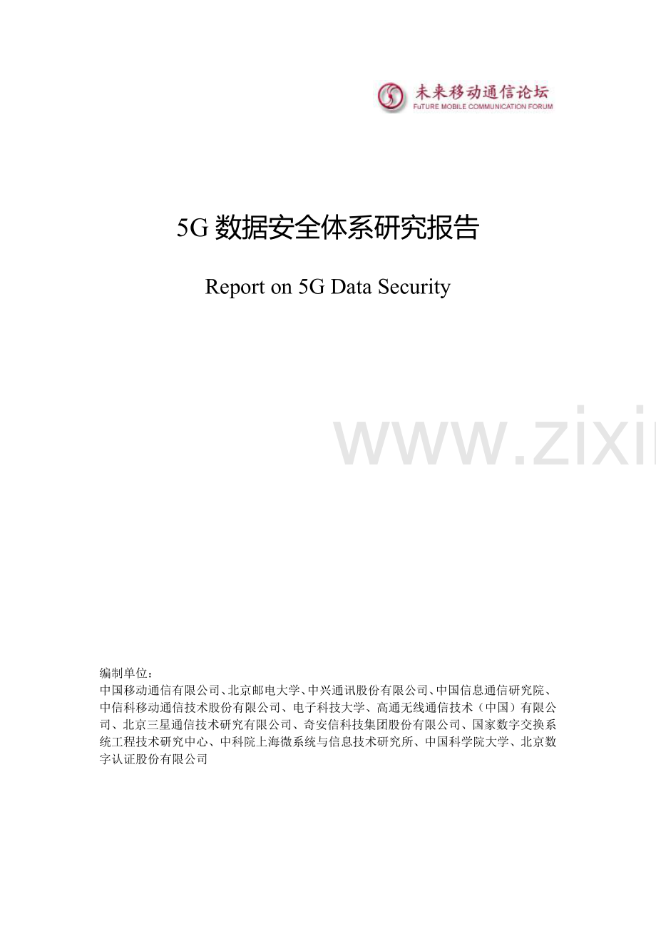 5G数据安全体系研究报告.pdf_第2页