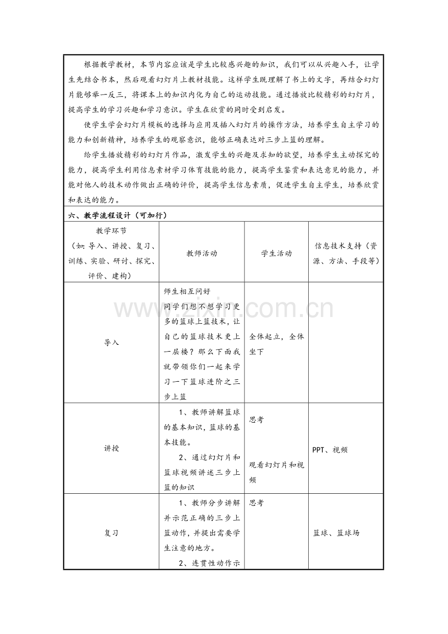 初中体育信息化教学设计.doc_第2页