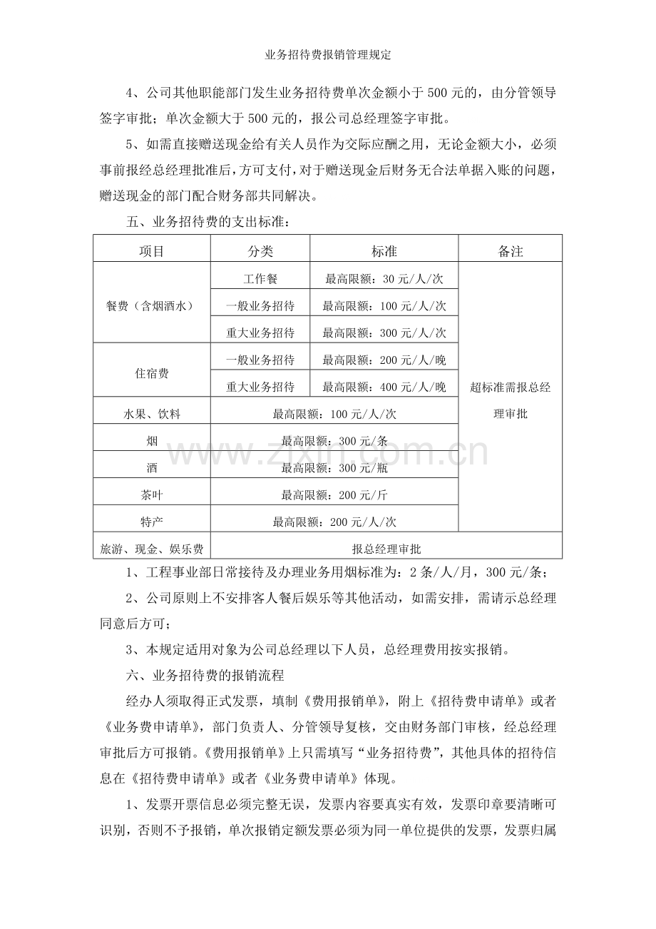 业务招待费报销管理规定.doc_第2页