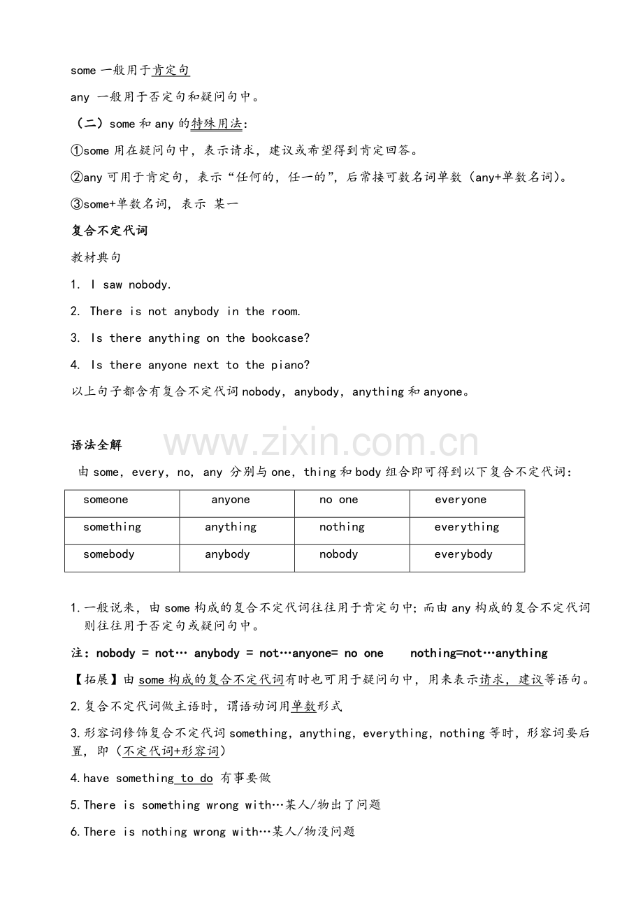 沪教版2018初中英语八年级(上册)复习试题纲要.doc_第3页