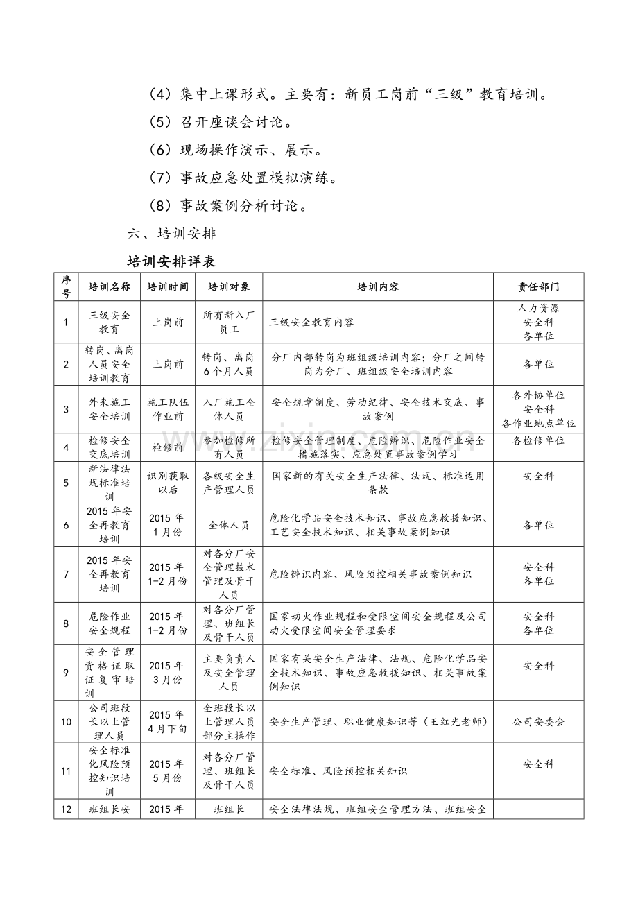 公司安全培训计划.doc_第3页