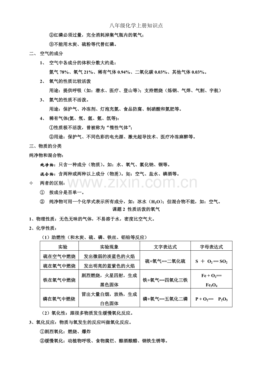 八年级化学上册知识点.doc_第3页