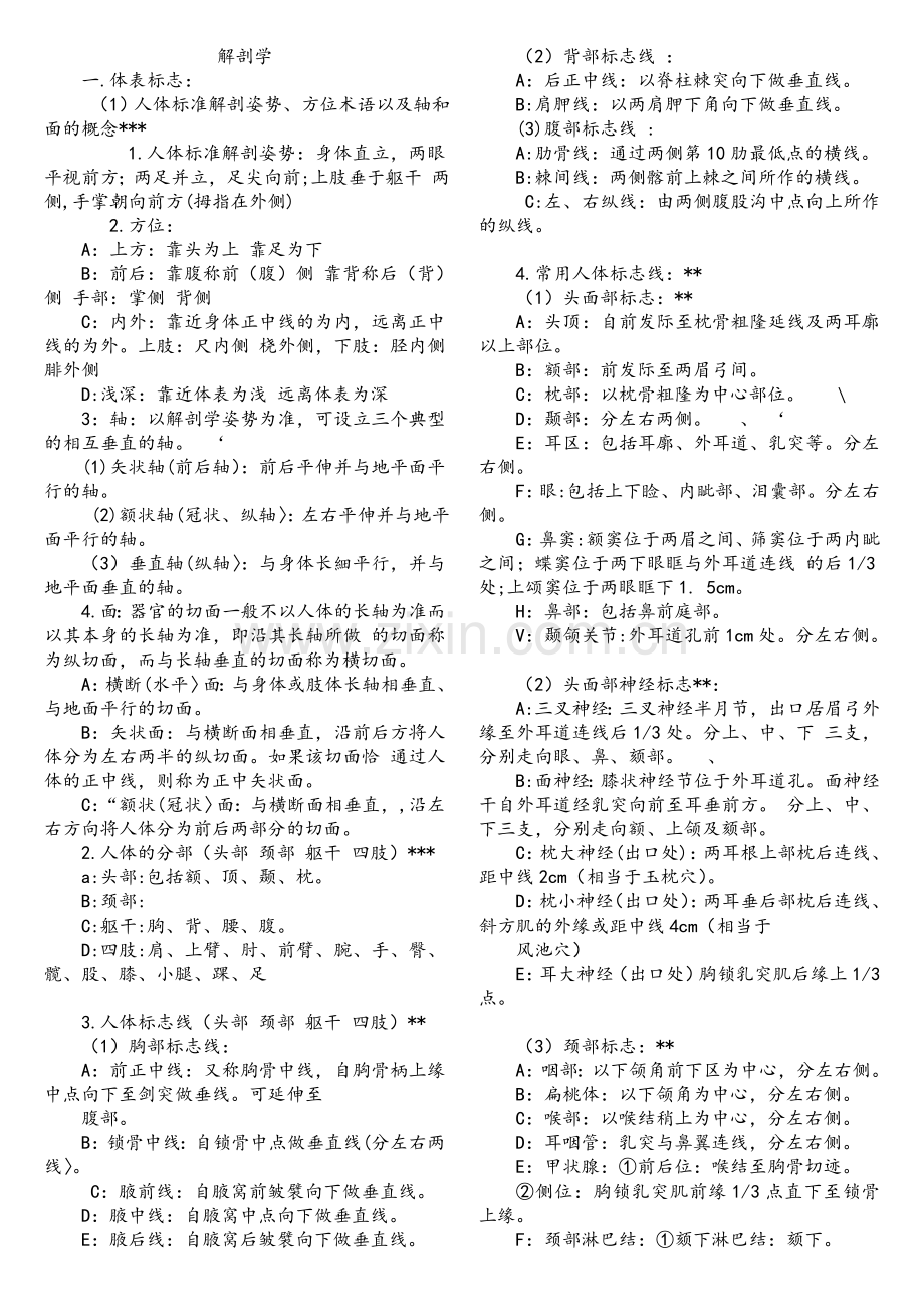 康复治疗师考试重点.doc_第1页