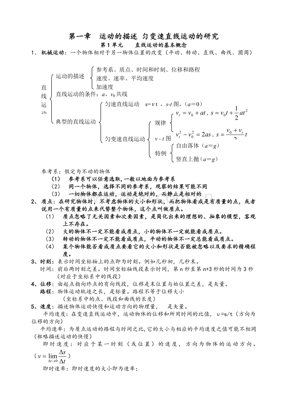 高三物理一轮复习教案.doc_第1页