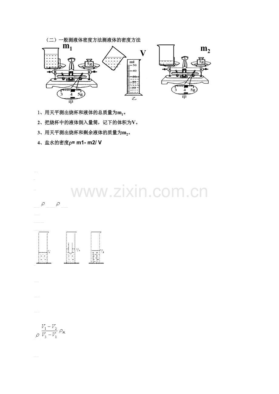 密度测量专题复习.doc_第2页