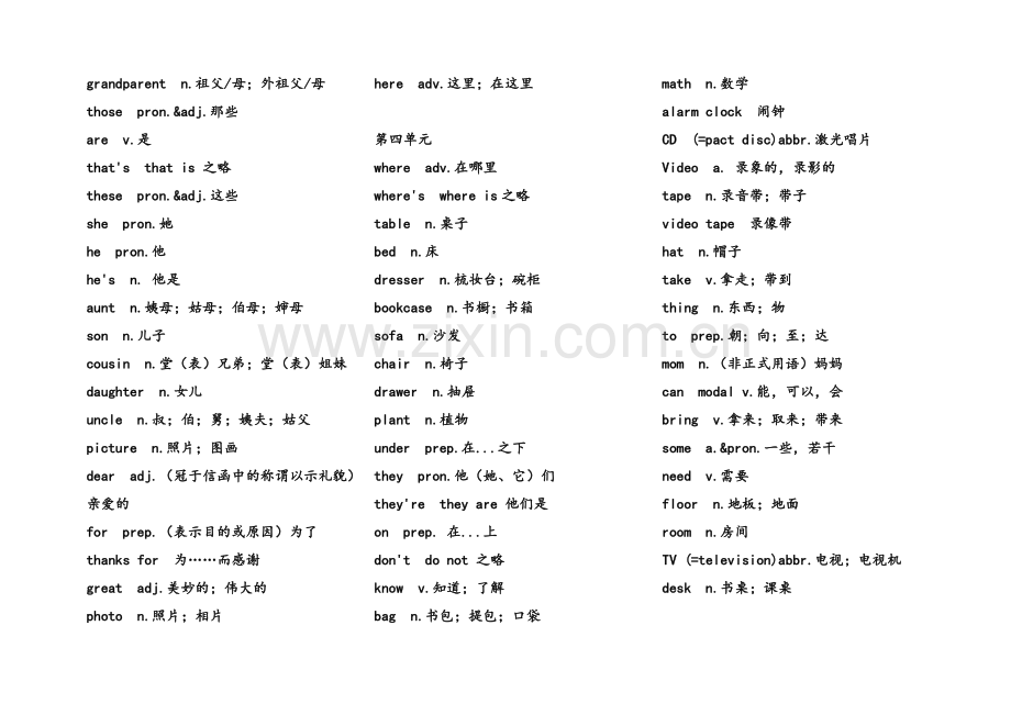 新目标初中英语单词全集.doc_第3页