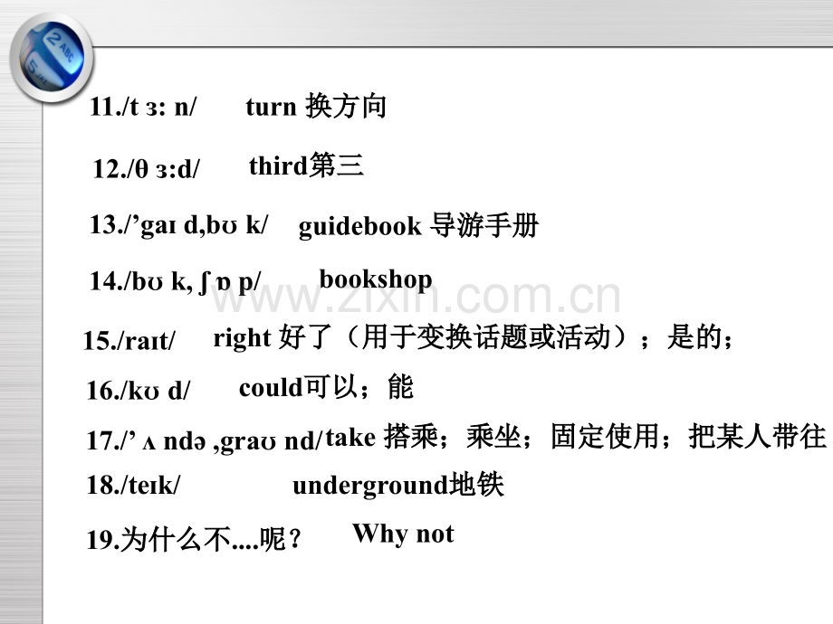 外研版英语七年级下册M6U1.ppt_第3页