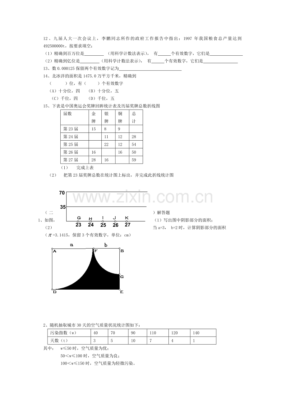 初一数学《生活中的数据》复习.doc_第2页