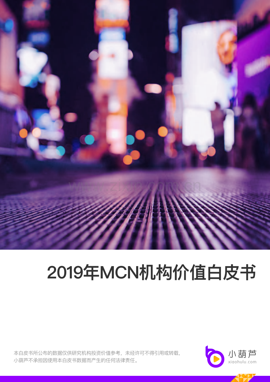 2019年MCN机构价值白皮书.pdf_第1页