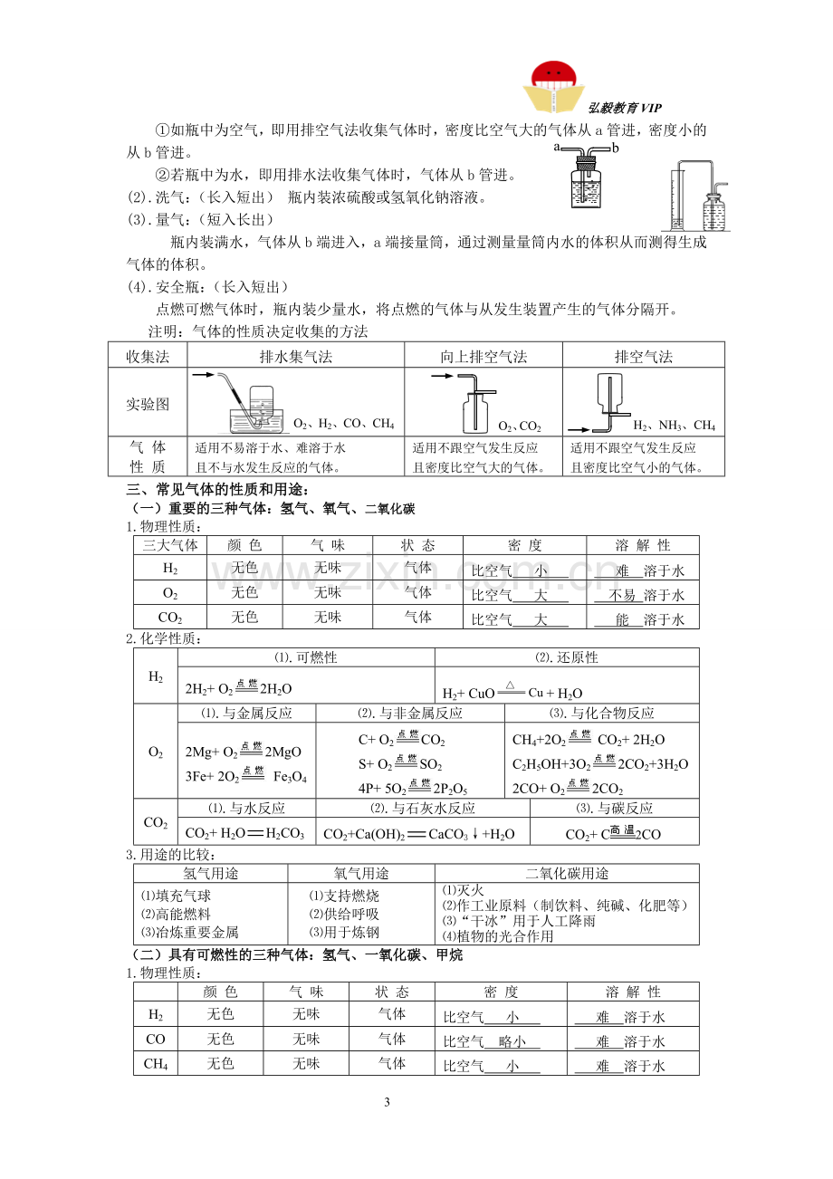 初中化学常见气体的制取.doc_第3页