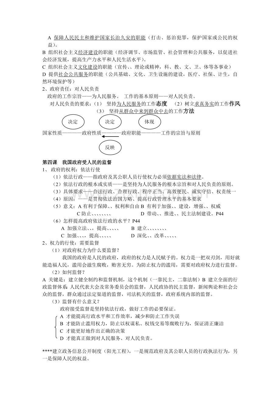 高中政治《政治生活》知识点归纳.doc_第3页