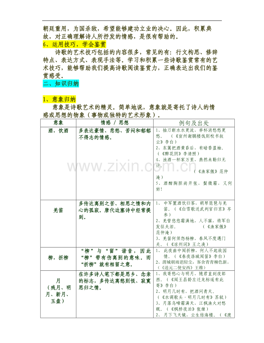 初中语文古诗词鉴赏专题.doc_第2页