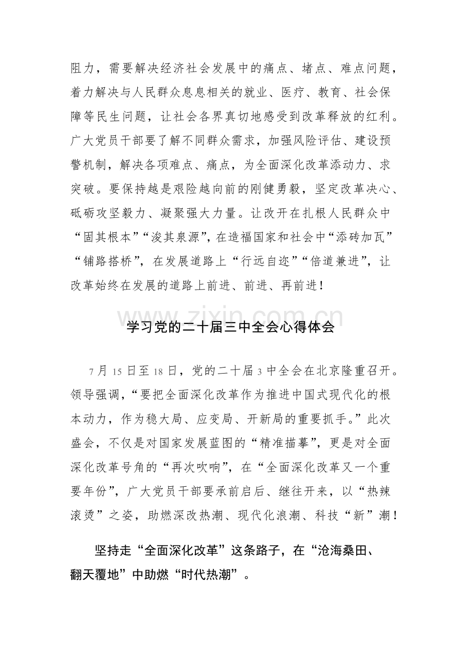 学习党的二十届三中会议心得体会10篇.docx_第3页