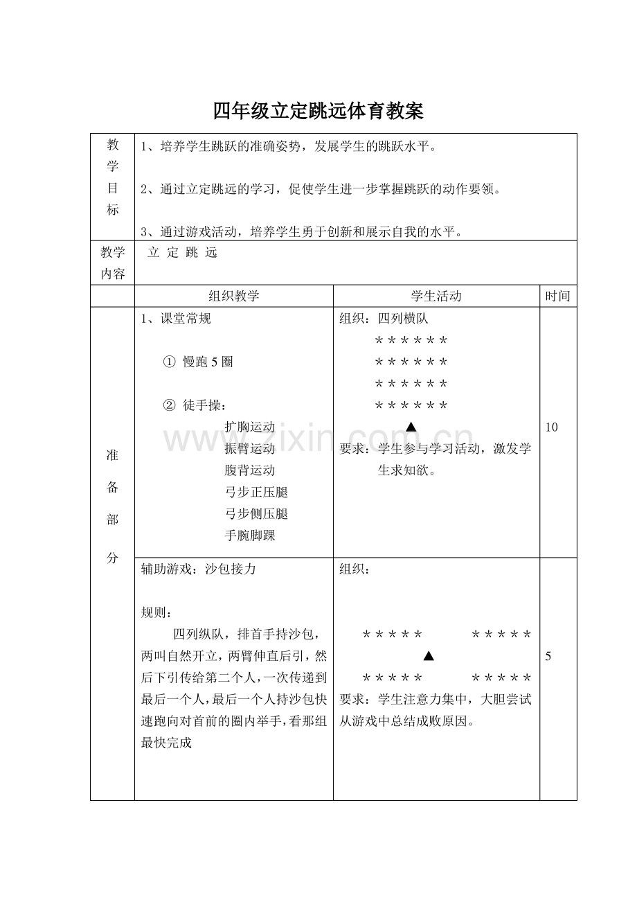 体育教案《立定跳远》.pdf_第2页