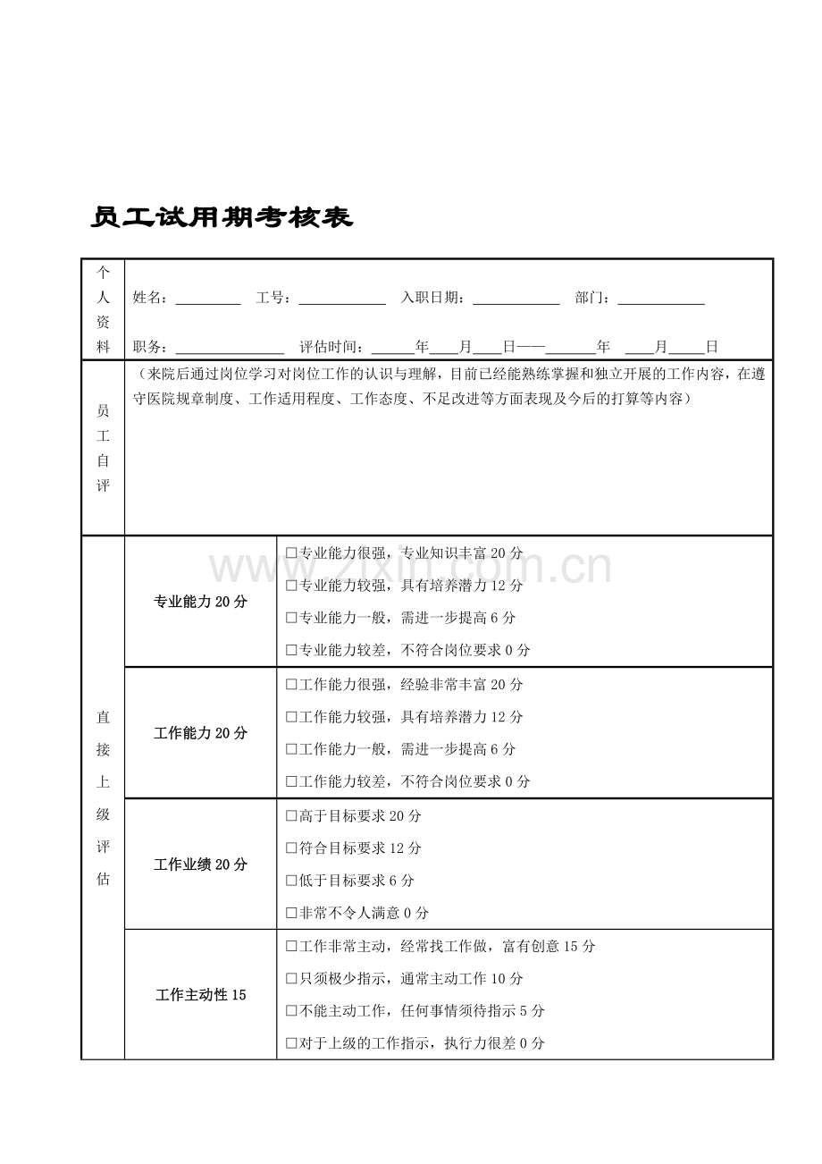 员工试用期考核表(终稿)..doc_第1页