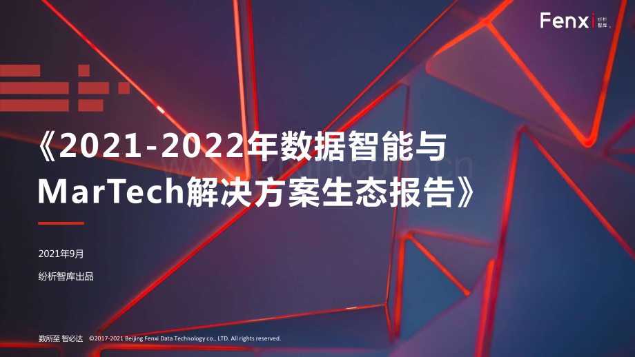 2021-2022年数据智能与MarTech解决方案生态报告.pdf_第1页