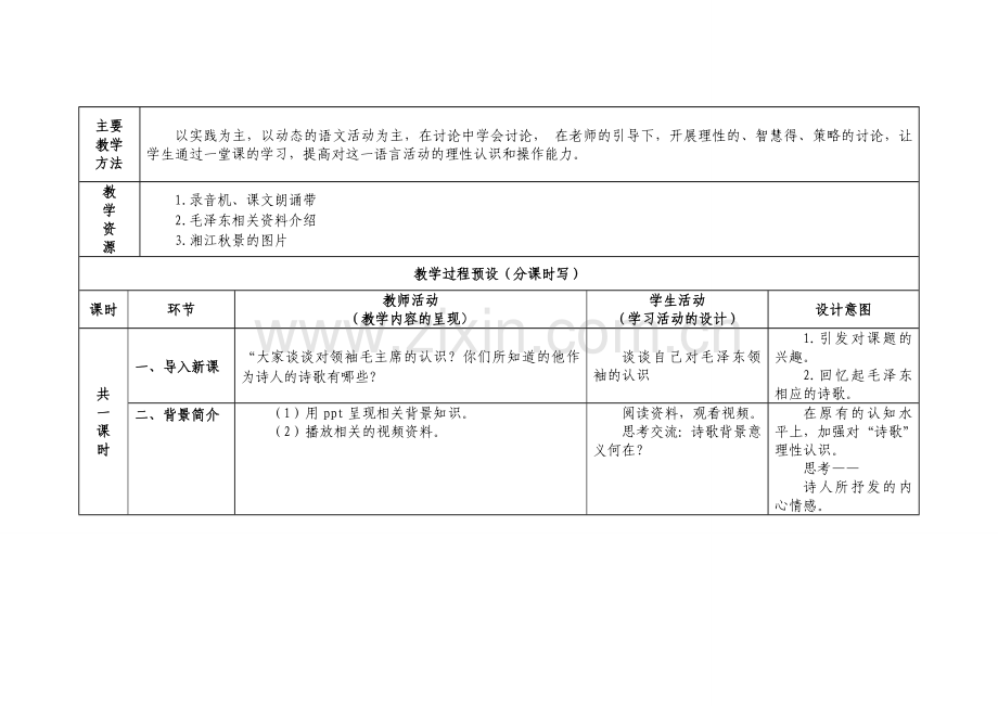 高中语文教学设计参赛模板.doc_第2页