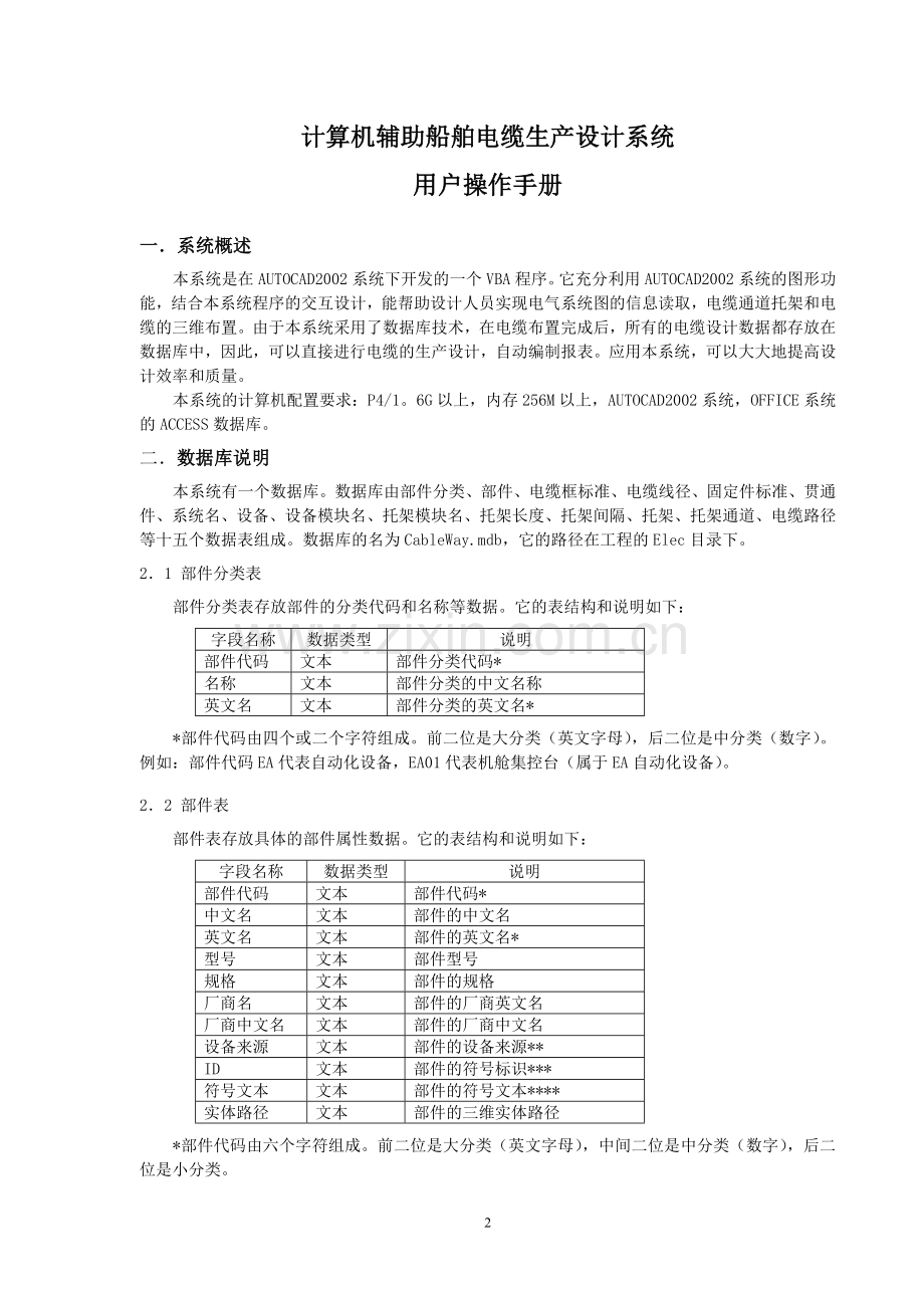 计算机辅助船舶电缆生产设计系统.doc_第3页