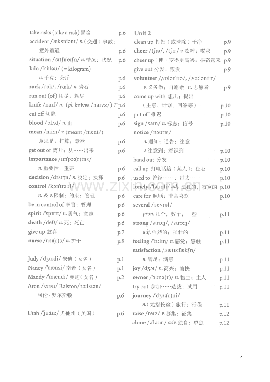 【人教版】八年级英语下册单词表图像.doc_第2页