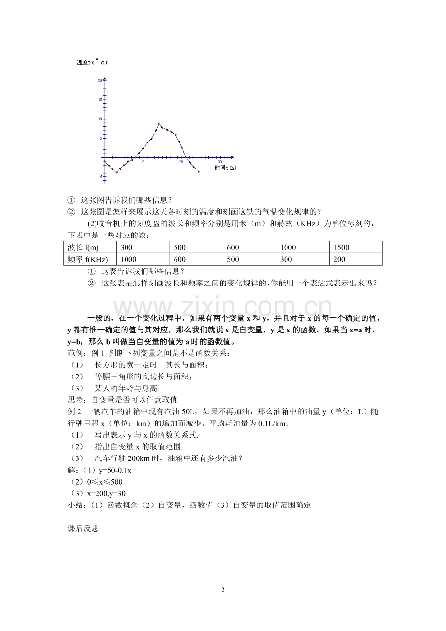 一次函数全章教案-新人教版.doc_第2页