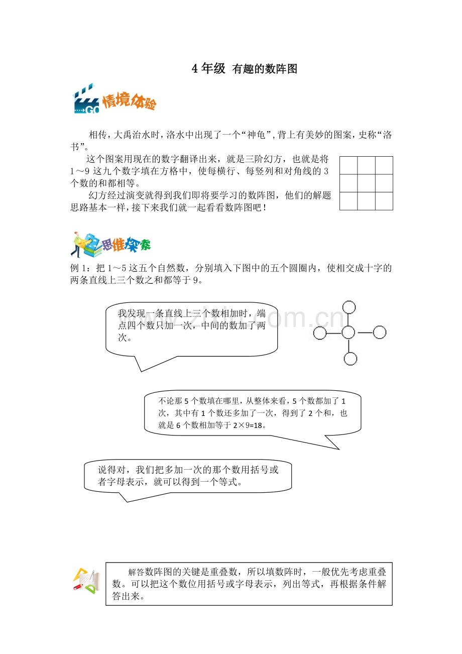 4年级有趣的数阵图.doc_第1页