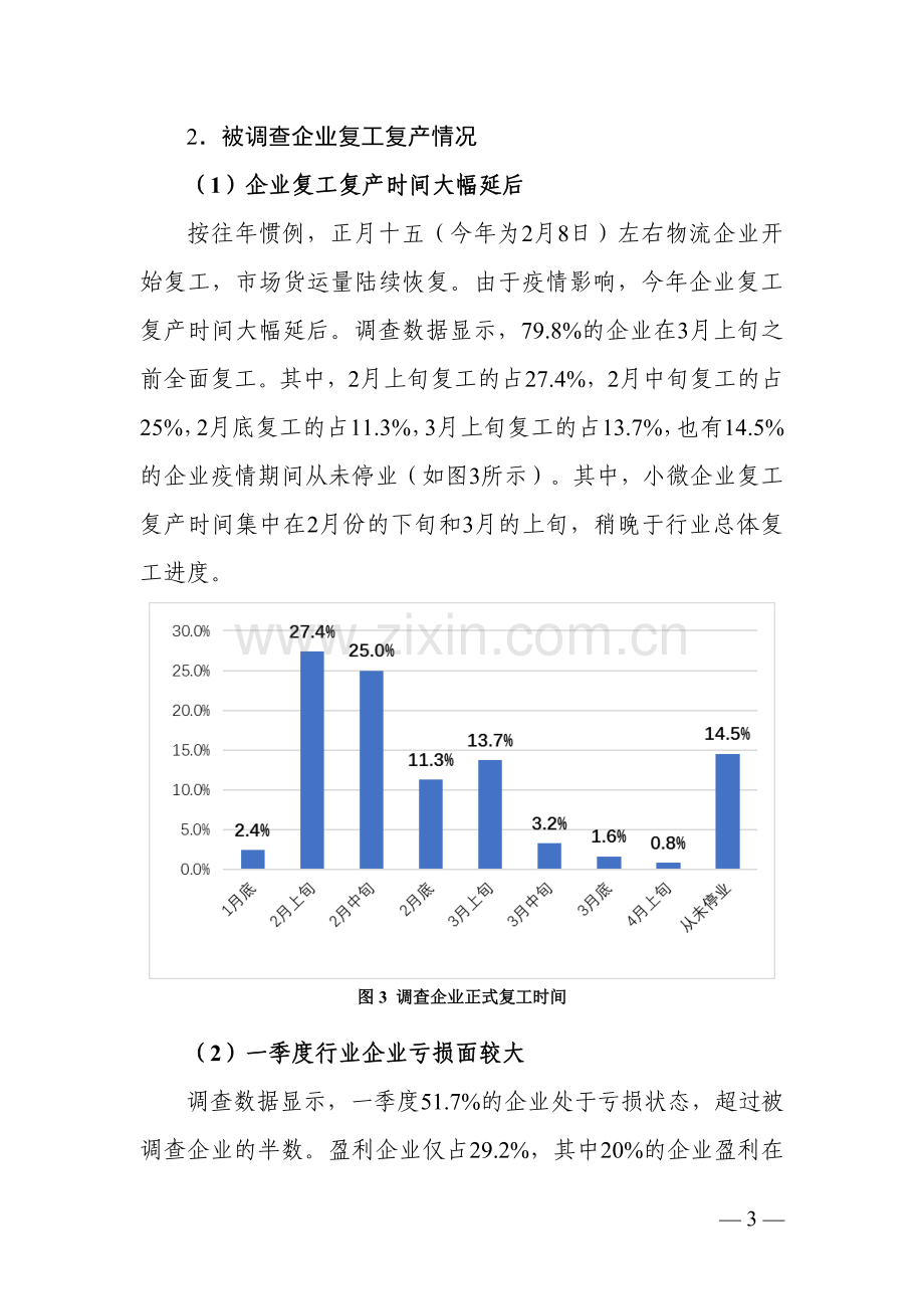 2020年物流与供应链企业复工达产营商环境调查报告.pdf_第3页