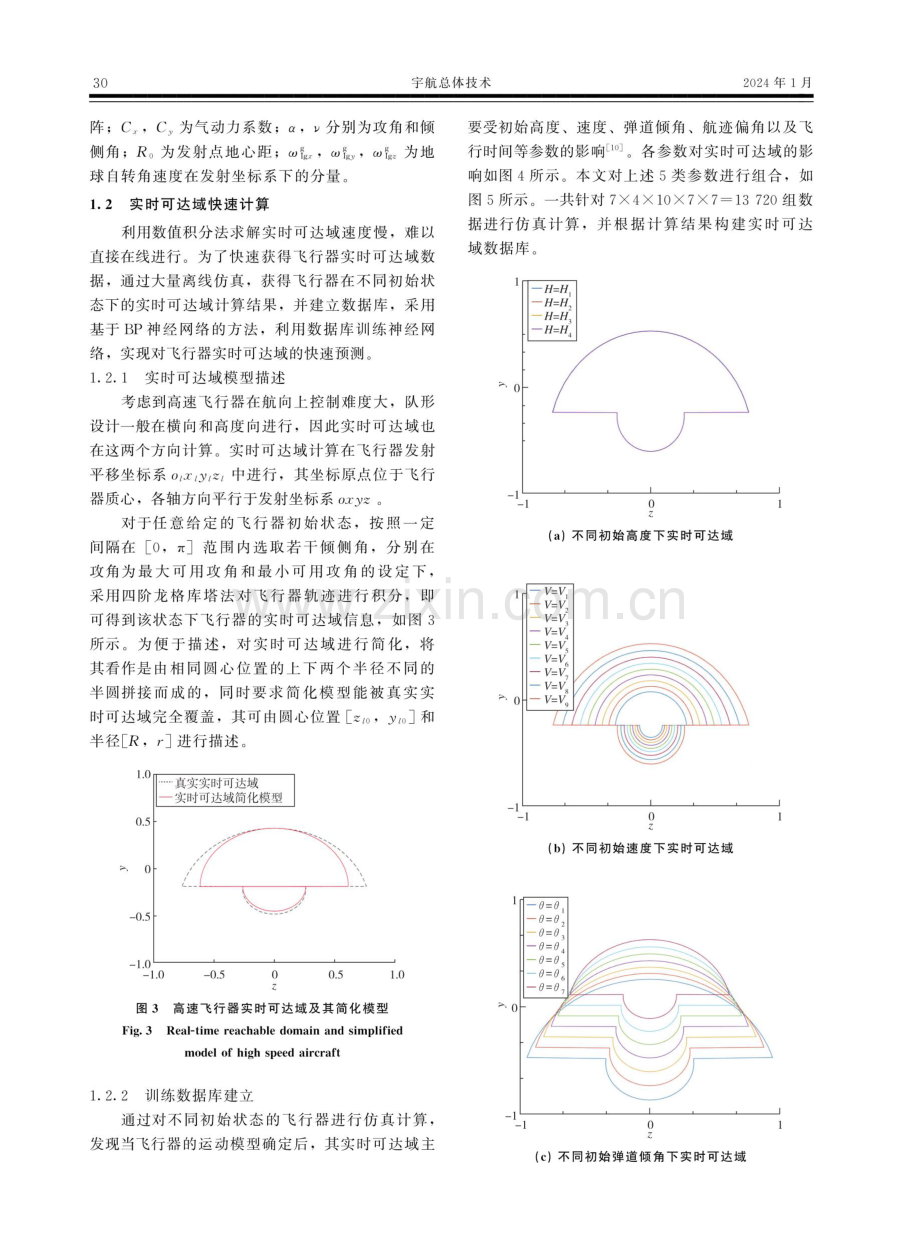 基于实时可达域的高速飞行器分组队形优化.pdf_第3页